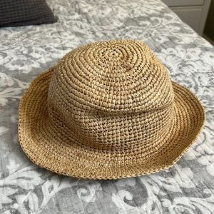 Frankie’s Bikinis Raffia Sun Hat